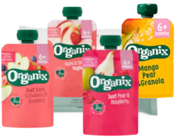 Gratis Fruithapje van Organix